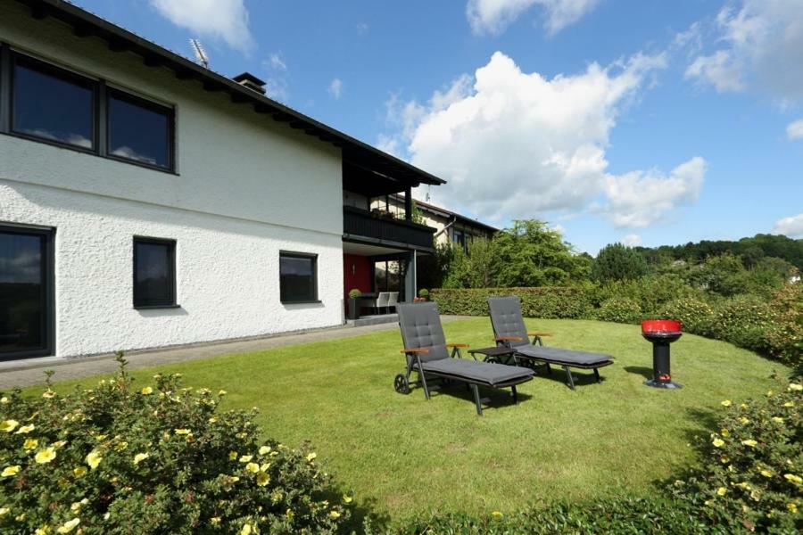 Ferienwohnung Welcome Mit Seeblick Schalkenmehren Esterno foto